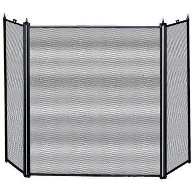 Mr. Bar-B-Q UniFlame® 3 Fold Black Finish Screen
