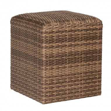 Woodard Reunion Reticulated Cube in Calico