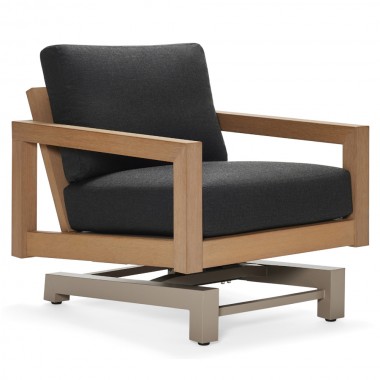 Woodard Sierra Spring Chair in Natural - Angled