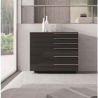 J&M Furniture Santana 6 Drawer Chiffonier
