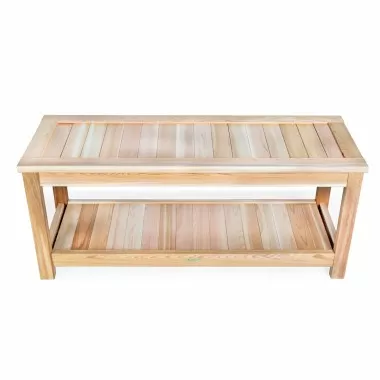 All Things Cedar Deluxe Sauna Bench 