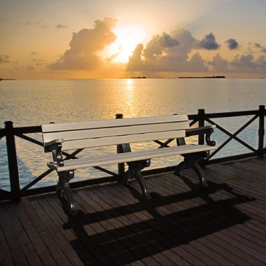 Polly Products Silhouette Backed Bench