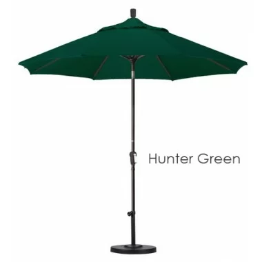 California Umbrella 9' Aluminum Market Umbrella Auto Tilt Bronze - Pacifica