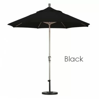 California Umbrella 9' Aluminum Market Umbrella Auto Tilt Champagne - Pacifica