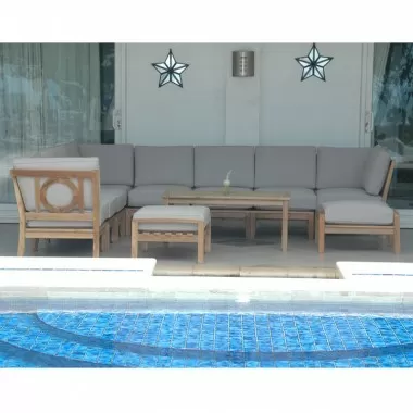 Anderson Teak Natsepa11-Pieces Modular Set