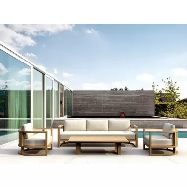 Anderson Teak 4-pc Junus Deep Seating Set