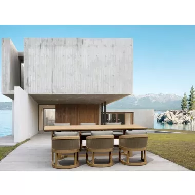 Anderson Teak 7-pc Catania Dining Set Lifestyle