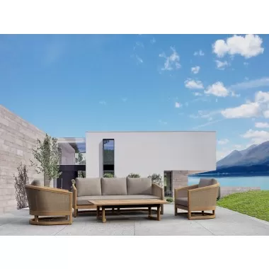 Anderson Teak 4-pc Catania Deep Seating Set Outdoor