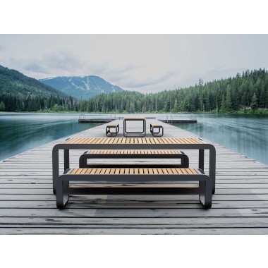 Monza 3-Pieces Dining Set
