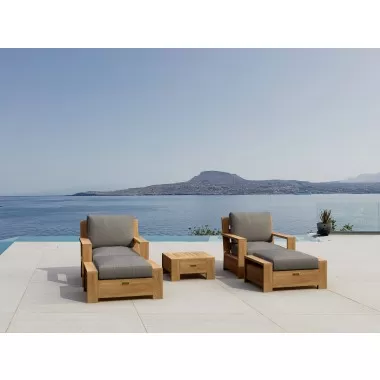 Anderson Teak 5-pc Madera Deep Seating - Lifesytle 1