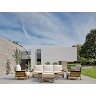 Anderson Teak 7-pc Luxe Modular Deep Seating Set