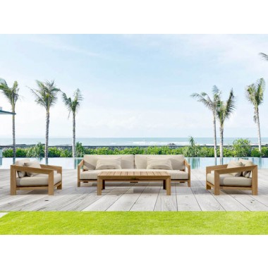 Anderson Teak 4-pc Smyrna Deep Seating Set