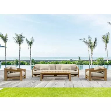 Anderson Teak 4-pc Smyrna Deep Seating Set