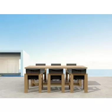 Anderson Teak 7-pc Smyrna Dining Table Set