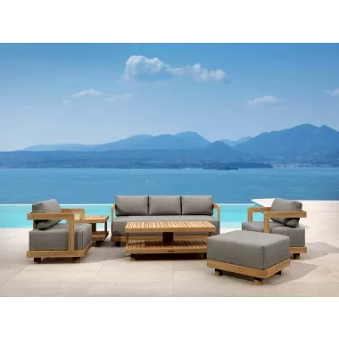  Anderson Teak 6-pc Granada Deep Seating - SET-901 - Lfestyle