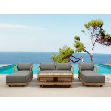 Anderson Teak 6-pc Granada Deep Seating - SET-902 - Lifestyle