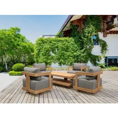Anderson Teak 6-pc Granada Deep Seating - SET-904 - Lifestyle