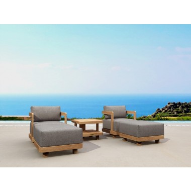  Anderson Teak 5-pc Granada Deep Seating - SET-905 - Lifestyle