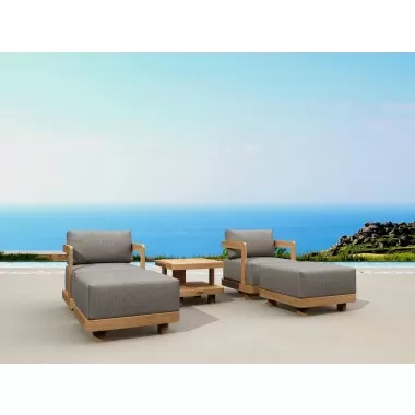  Anderson Teak 5-pc Granada Deep Seating - SET-905 - Lifestyle