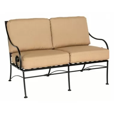 Woodard Sheffield Love Seat - Angled