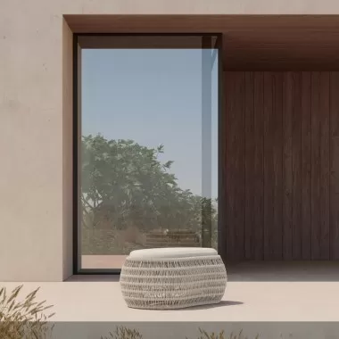 Azzurro Living Sicily Ottoman