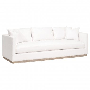 Essentials For Living Siena 96" Plinth Base Sofa - Front Side Angle
