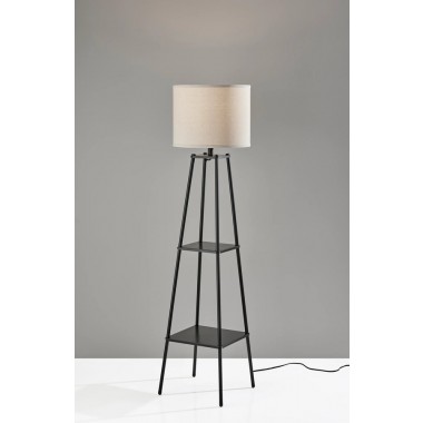 Adesso Adrian Shelf Floor Lamp