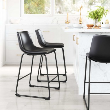 Smart Counter Stool Black - Lifestyle
