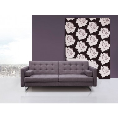 Whiteline Modern Living Giovanni Sofa Bed - Gray Fabric