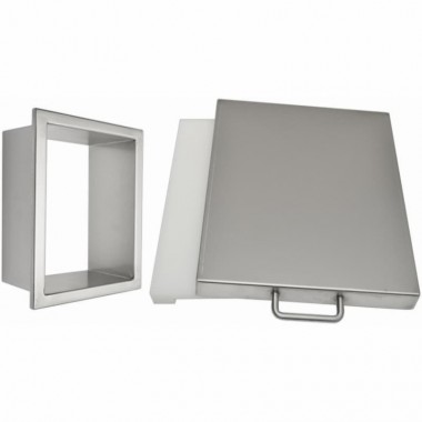 Sole Gourmet Drop-In Trash Chute with Cutting Board
