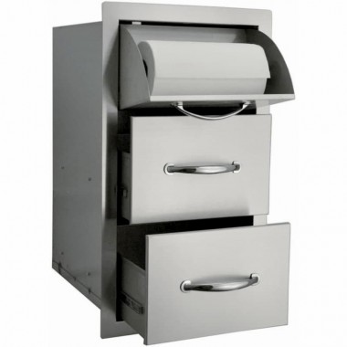 Sole Gourmet Enclosed Towel/Drawer Combo 