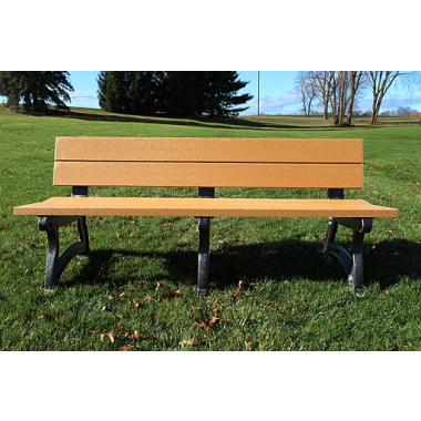 Polly Products Spruce Backed Bench