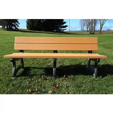Polly Products Spruce Backed Bench