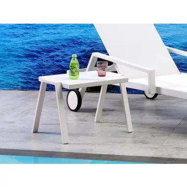 Whiteline Modern Living Rio Indoor / Outdoor Side Table