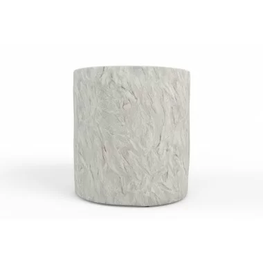 Sunset West Antique Stone Round End Table