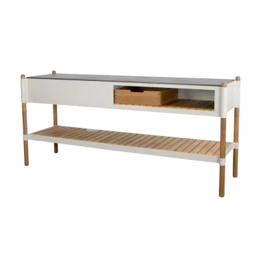 Cane-Line Sticks Kitchen Module W/Teak Shelf