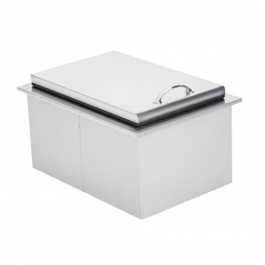 Summerset Grills 17" 1.7C Drop-In Cooler - Angled View