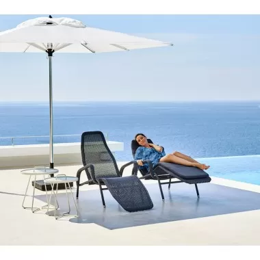 Cane-Line Sunrise Sunchair, Stackable