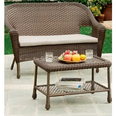 W Unlimited Earth Collection - Love Seat with Cushion