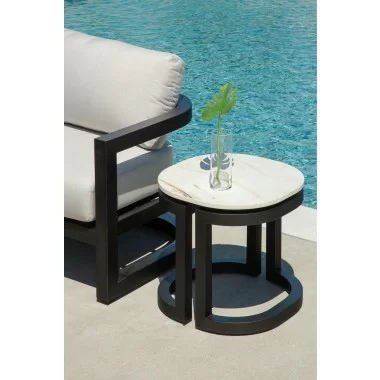 Sunset West Malibu End Table - Lifestyle 
