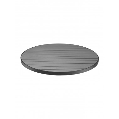 TA-PT TOPS Tops - Round - Gray Faux Teak