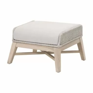 Essentials For Living Tapestry Outdoor Footstool - Front Side Angle