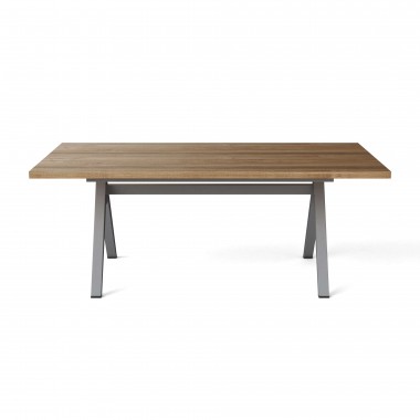 Anderson Teak Alura 79" Dining Table Front