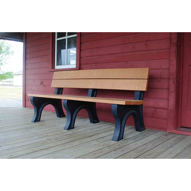 Polly Products Traditional Backed Bench