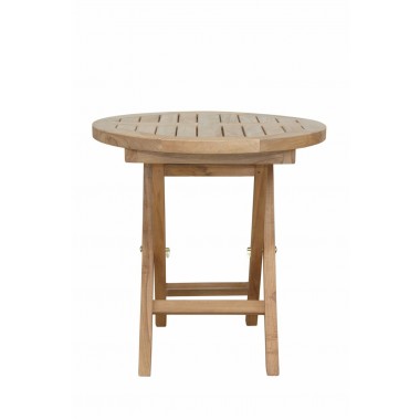Anderson Teak Montage 20" Round Folding Table