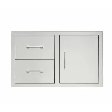 TrueFlame 36" 2-Drawer And Access Door Combo
