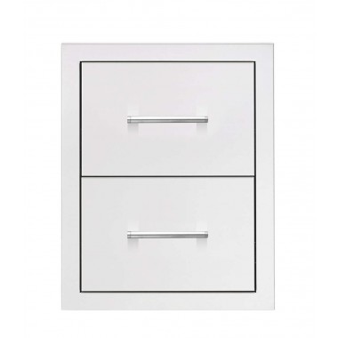 TrueFlame 17" Double Drawer Masonry Frame Return