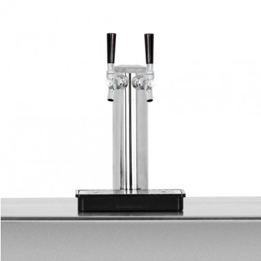 TrueFlame Double Keg Tap for Kegerator - Front