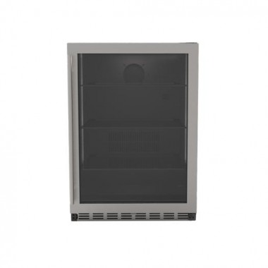 TrueFlame 5.1 Cu. Outdoor Rated Fridge With Glass Door - Door Closed