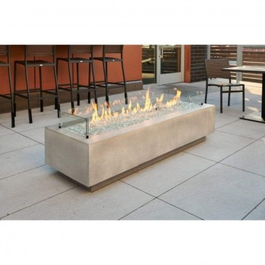  Outdoor Greatroom Company Natural Grey Cove 72" Linear - Lifestyle